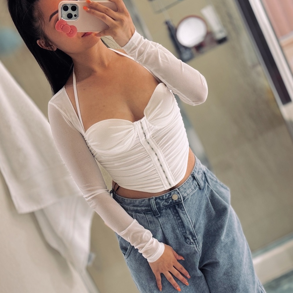 White Corset (size small)